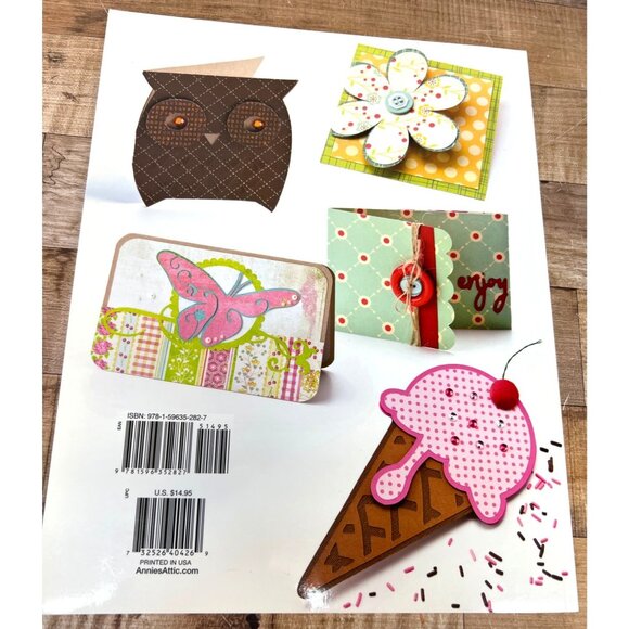 Card Making With Cricut Craft Instruction Book By Annies Attic Papercraft - Picture 2 of 6